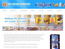 Tablet Screenshot of icecreamvend.com